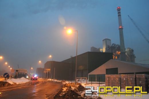 Ugaszono pożar magazynu w Cementowni Górażdże