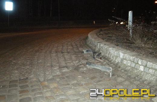 Nocny rajd pijanego kierowcy w Oleśnie