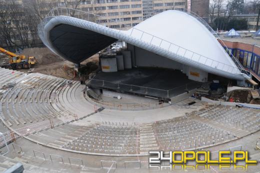 Przebudowa amfiteatru dobiega końca
