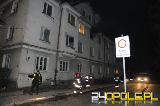 Pożar w kamienicy na ul. Kośnego