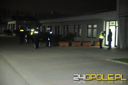 Alarm bombowy na ulicy Składowej