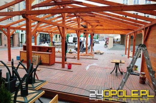 Rusza sezon ogródkowy na opolskim Rynku