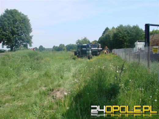 Niebezpieczne znalezisko podczas prac ziemnych