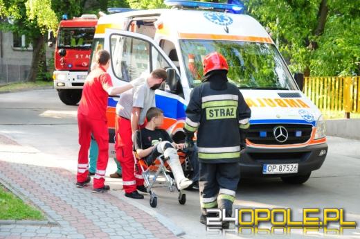 Niecodzienna akcja strażaków na Zaodrzu