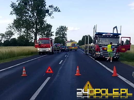 Wypadek na trasie Opole - Nysa, sprawcą pijany kierowca