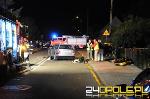 Tragedia pod Strzelcami Opolskimi. W wypadku zginęło pięć osób.
