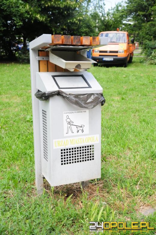 Woreczki na psie odchody w Opolu się nie przyjęły