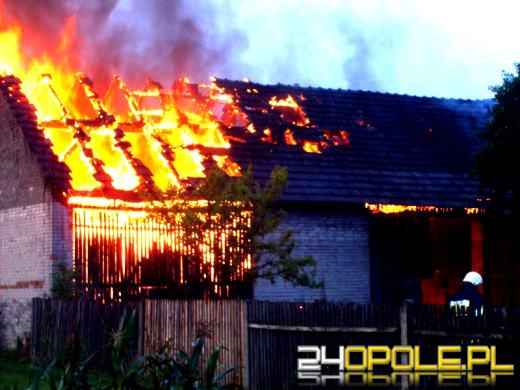 Samochód i 4 motocykle spłonęły w Grodźcu