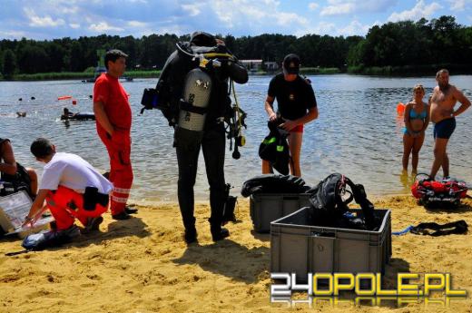 Akcja poszukiwawcza na Jeziorze Średnim