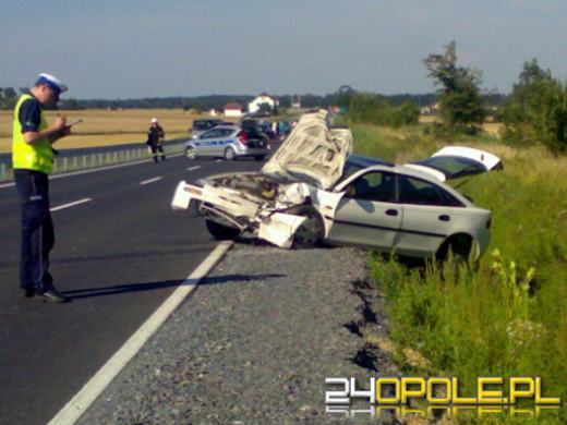 Czołowe zderzenie: trzy osoby ranne