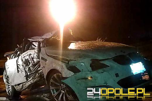 BMW dachowało pod Niemodlinem