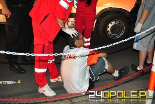 Kłótnia pijanych mężczyzn w centrum Opola