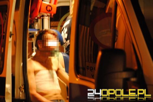 Pożar w Głuchołazach, ewakuacja kamienicy