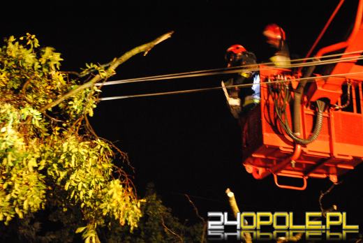 Trwa liczenie strat po poniedziałkowej burzy