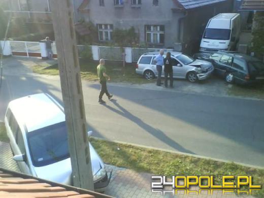 Zderzenie trzech aut w Czarnowąsach