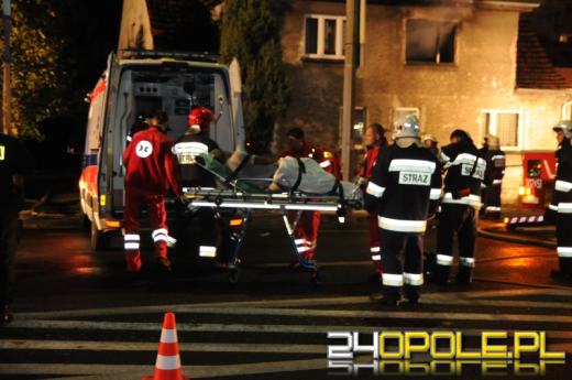 Pożar mieszkania w Opolu