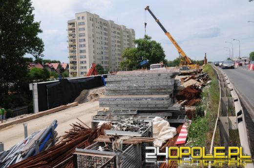 Wiadukt na Ozimskiej później. O dwa i pół miesiąca