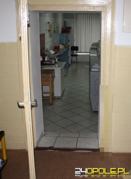 Sklep mięsny okradziony "na zlecenie"