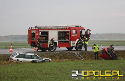 Dwie osoby zginęły w wypadku na obwodnicy Grodkowa