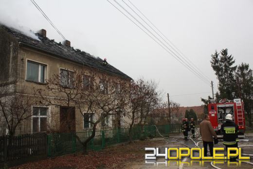 Pożar budynku mieszkalnego w Michałowie