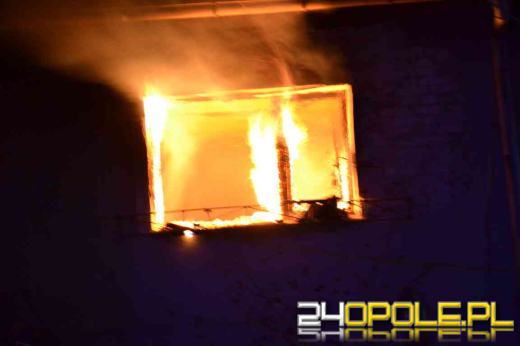 Pożar mieszkania - ewakuowano 23 osoby