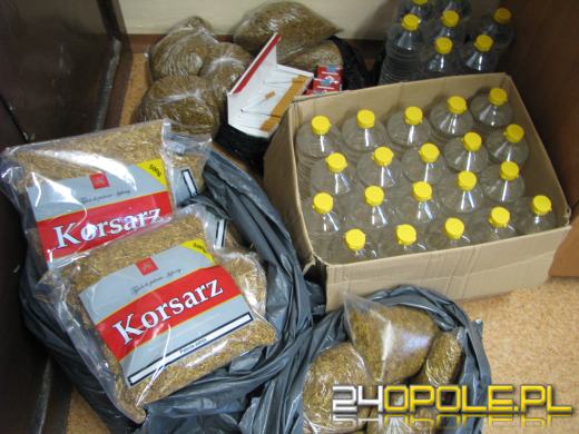 37-latek sprzedawał tytoń i spirytus bez akcyzy