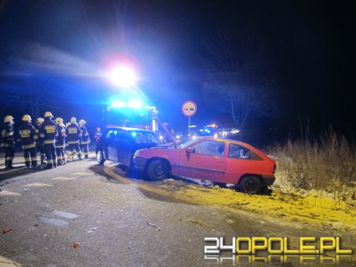 Wypadek na trasie Opole - Strzelce Opolskie