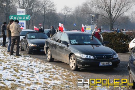 Około 300 aut blokowało autostradę. Kierowcy protestują