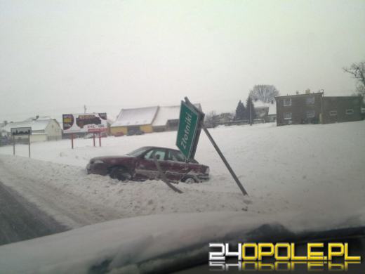 Trudne warunki na drogach Opolszczyzny