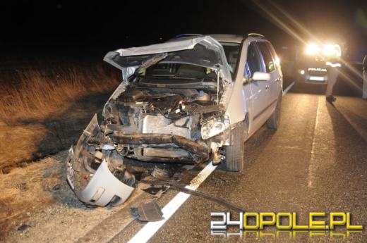 Czołowe zderzenie w Jełowej