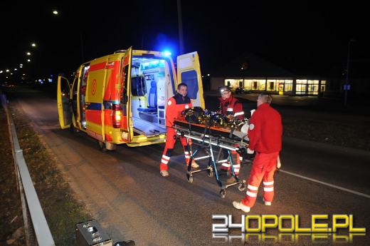 Student potrącony na przejściu dla pieszych