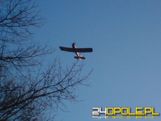 Ktoś podpalił las w Ozimku