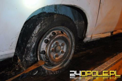 Wypadek busa na autostradzie A4