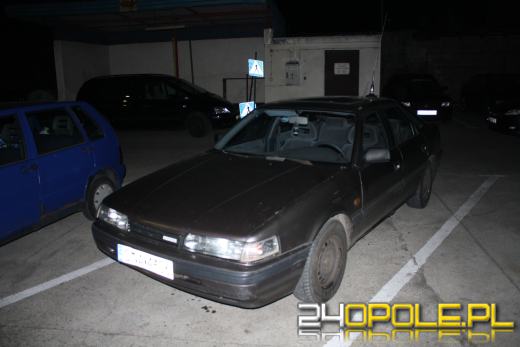 Pijany mężczyzna ukradł samochód, chwilę później dachował