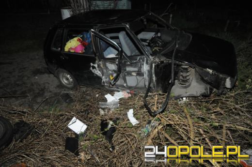 Wpadła samochodem „na działkę" 