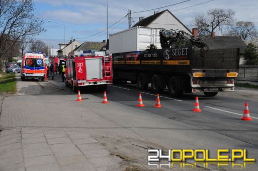 Ulica Budowlanych przez 2 godziny była nieprzejezdna