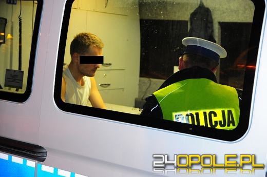 Pijany kierowca zatrzymany w centrum Opola