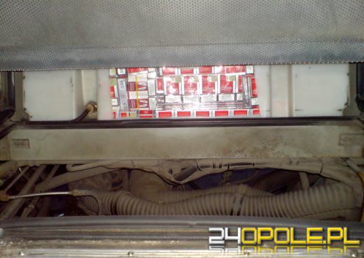 Udaremniony przemyt papierosów w ukraińskim autobusie