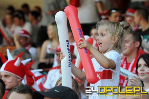 Amfiteatr pełen kibiców. Trwa mecz Polska - Grecja !