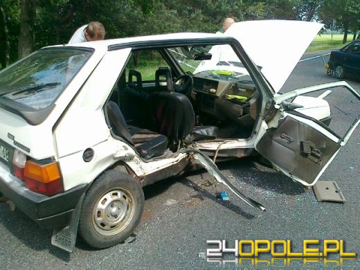 Pasażerka skody zginęła w wypadku na trasie Opole-Strzelce Opolskie