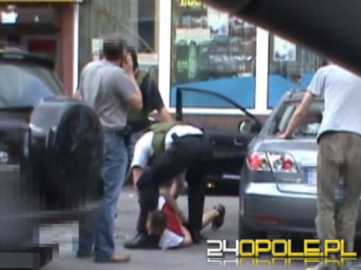 Akcja CBŚ w Strzelcach Opolskich - zatrzymano narkotykowego dilera