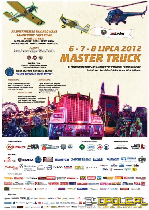 Najpiękniejsze ciężarówki Europy przyjadą do Polskiej Nowej Wsi