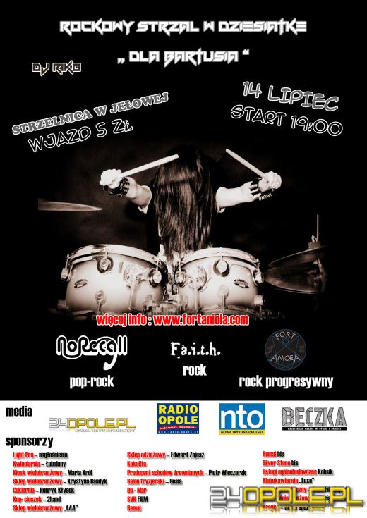 Rockowe uderzenie dla Bartusia z Jełowej