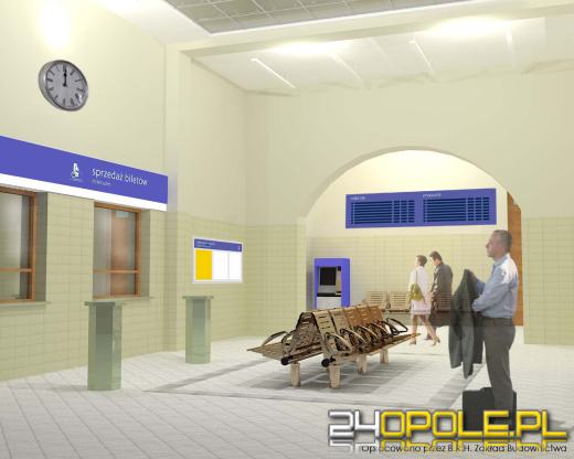 Dworzec kolejowy w Kluczborku odzyska dawny blask