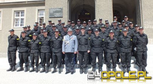 42 nowych policjantów w opolskim garnizonie