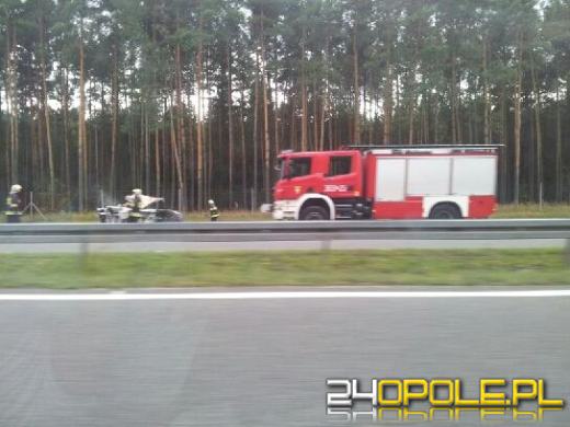 Po wypadku na autostradzie ogromny korek w kierunku Katowic
