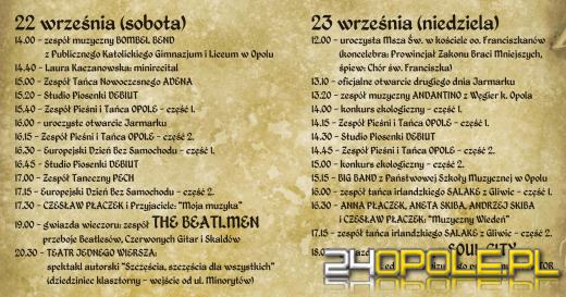 XIII Jarmark Franciszkański już w sobotę