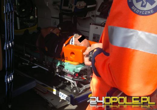 Pijany kierowca ominął zamknięte zapory i wjechał prosto pod pociąg