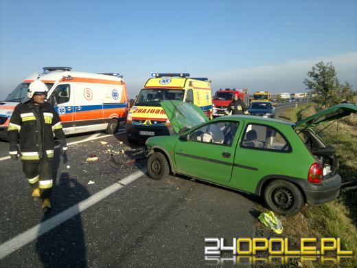 Kolejny wypadek we Wrzoskach - jedna osoba została ranna