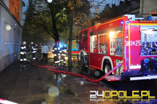 Spłonęły dwa pokoje w mieszkaniu przy ul. Katowickiej